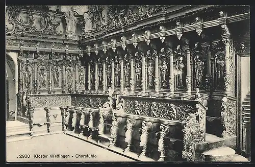 AK Wettingen, Kloster, Chorstühle