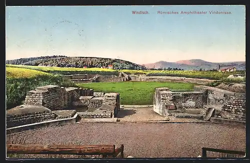 AK Windisch, Römisches Amphitheater Vindonissa