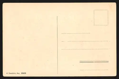 AK Zug, Ansicht vom Brüschenrain