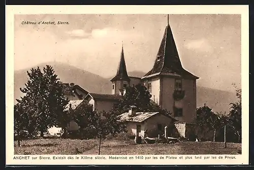 AK Sierre, Chateau d`Anchet