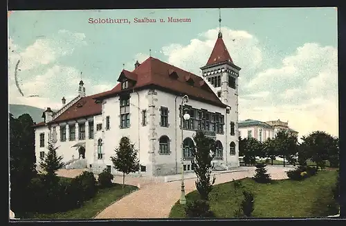 AK Solothurn, Saalbau & Museum