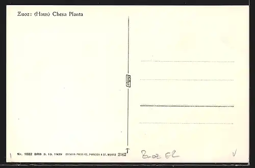 AK Zuoz, Chesa Planta