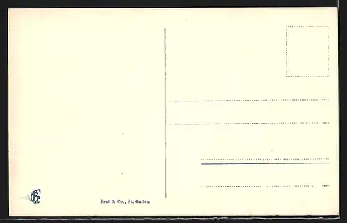 AK Tarasp, Teilansicht mit Schloss