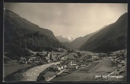 AK Süs (Unterengadin), Blick ins Tal