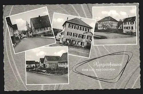 AK Rengershausen / Bad Mergentheim, Gebäudeansichten