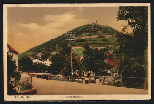 AK Zeil am Main, Kapellenberg, Ortspartie