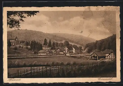 AK Einsiedel / Spessart, Gesamtansicht