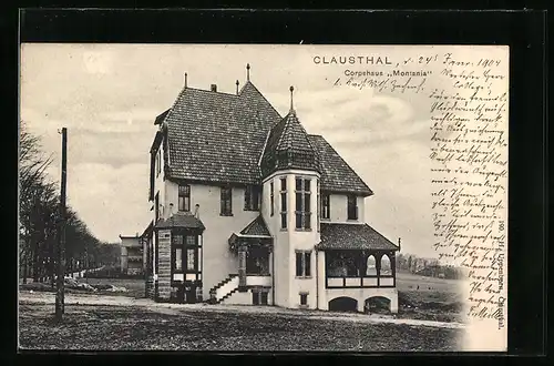 AK Clausthal, Verbindungshaus Corpshaus Montania