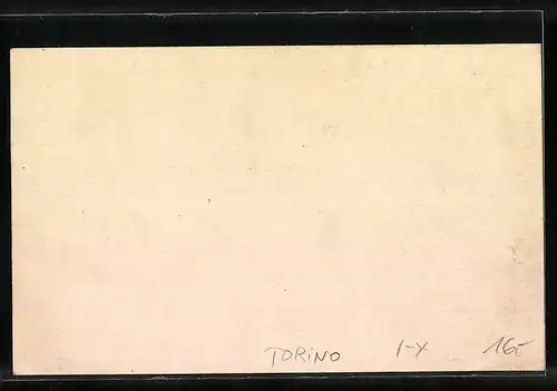 Lithographie Torino, Hôtel, Maison de Premier Ordre, Via Principe Tommaso 10