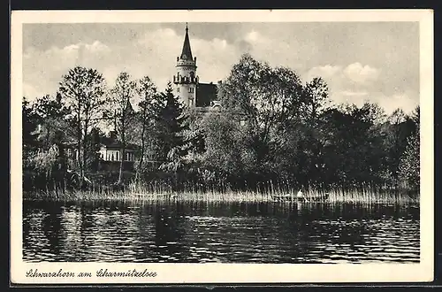 AK Schwarzhorn, Scharmützelsee mit Boot