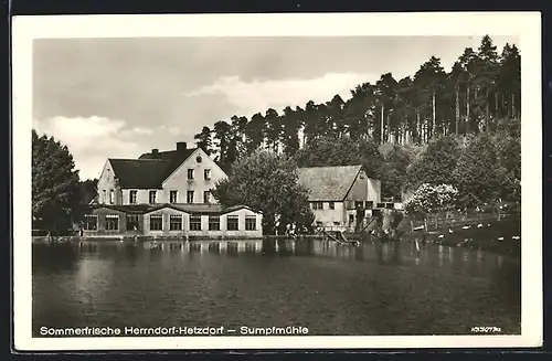 AK Herrndorf-Hetzdorf, Sumpfmühle Hetzdorf