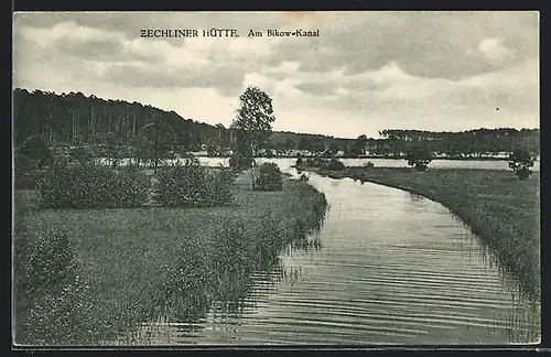 AK Zechliner Hütte, Partie am Bikow-Kanal