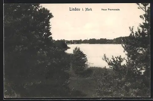 AK Lindow i. Mark, Neue Promenade