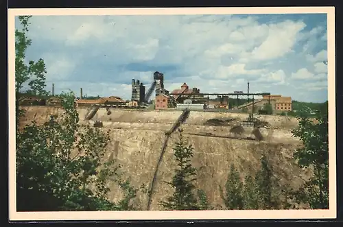 AK Boliden, Gruvbyggnader och dagbrott, Tagebau