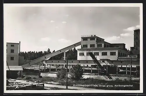 AK Guldsmedshyttan, Stripa gruva, Anrikningsverket