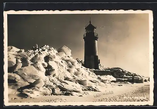 Foto-AK Schleimünde /Ostsee, Leuchtturm