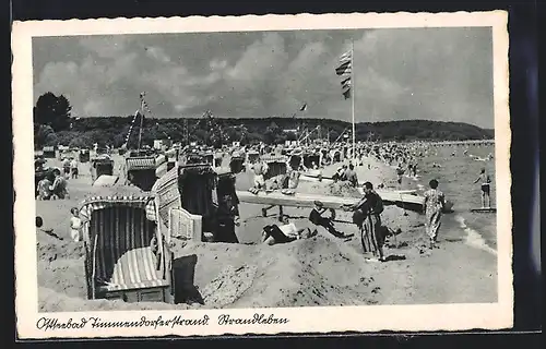 AK Timmendorferstrand, Ostseebad, Strandleben