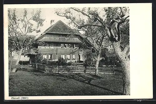 AK Zäziwil /Emmental, Berner Bauernhaus