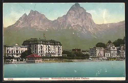 AK Brunnen, Waldstätterhof-Hotel Quatre Cantons