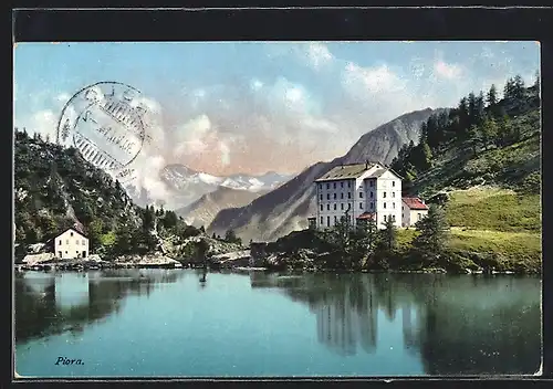 AK Piora, Ortspartie mit Ritomsee