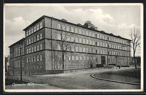AK Chemnitz, Realgymnasium mit Strasse
