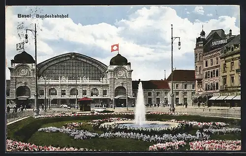 AK Basel, Bundesbahnhof