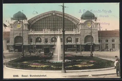AK Basel, Bundesbahnhof