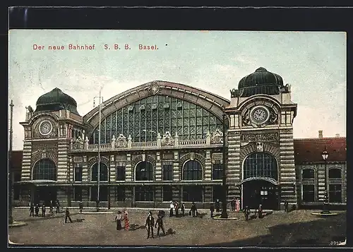 AK Basel, Der neue Bahnhof