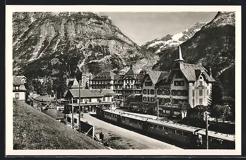 AK Grindelwald, Bahnhof