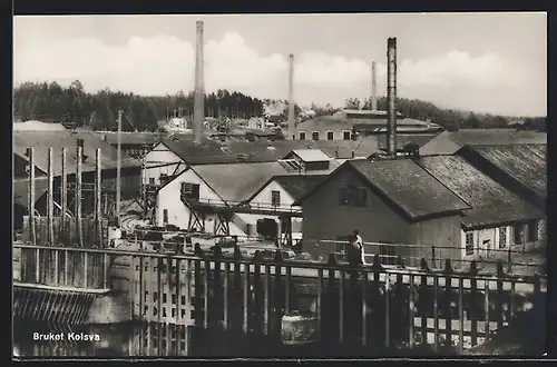 AK Kolsva, Am Fabrikgelände