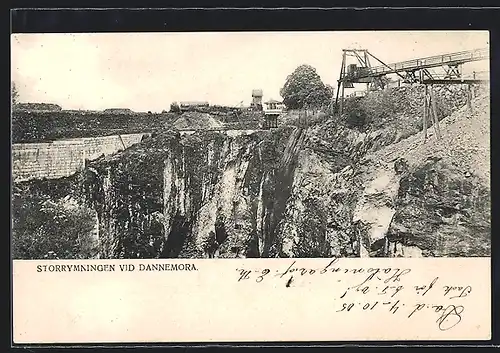 AK Dannemora, Storrymingen