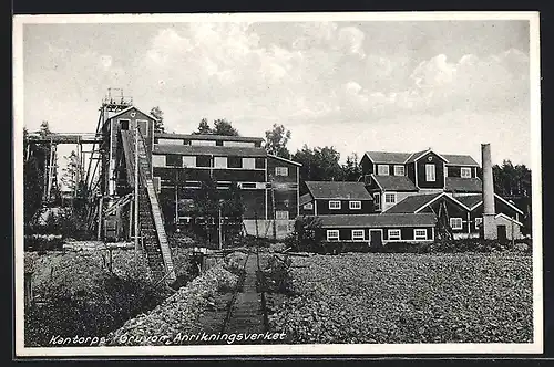 AK Kantorp, Gruvor, Anrikningsverket