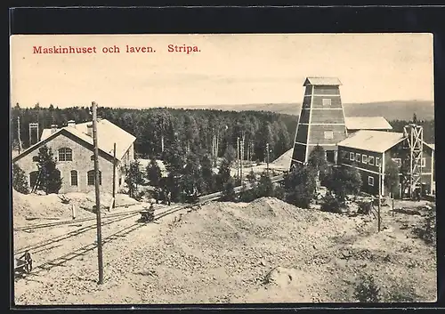 AK Stripa, Maskinhuset och laven