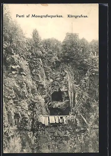 AK Norberg, Parti af Mossgrufveparken, Kärrgrufvan