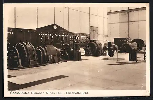 AK Elisabethbucht, Consolidated Diamond Mines Ltd., Innenansicht