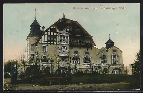 AK Duisburg, Duisburger Wald, Kurhaus Wolfsburg