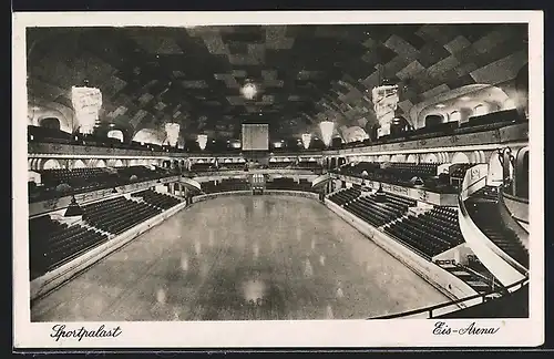 AK Berlin-Schöneberg, Eis-Arena im Sportpalast