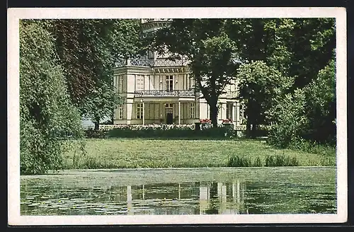 AK Krefeld, Haus Greiffenhorst im Greiffenhorstpark