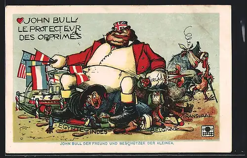 AK John Bull, Le Protecteur des Opprimés