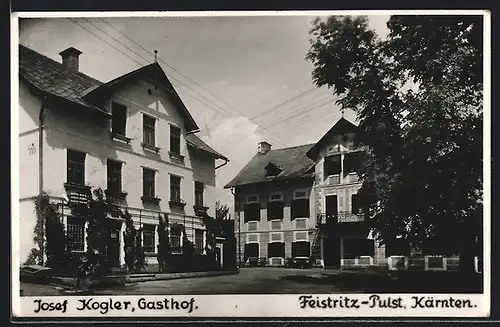 AK Feistritz-Pulst, Gasthof von Josef Kogler