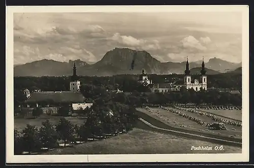 AK Puchheim, Blick zur Kirche