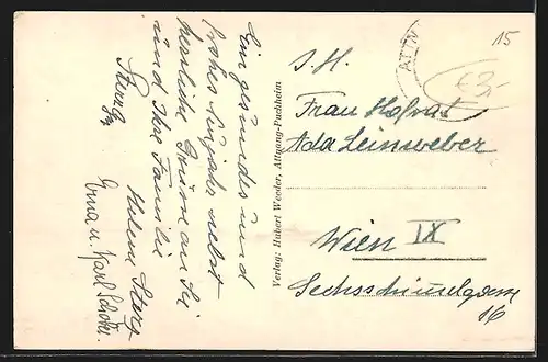 AK Puchheim, Blick zur Kirche