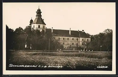 AK Schwarzenau, Blick zum Schloss