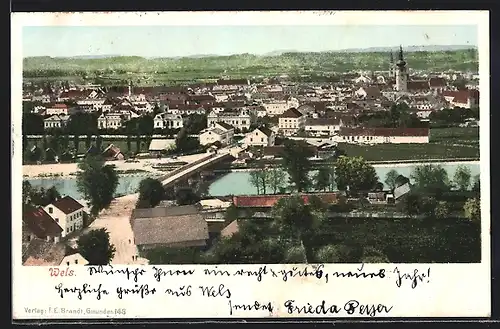 AK Wels, Totalansicht von oben