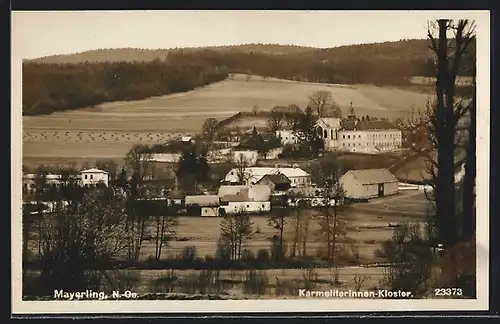 AK Mayerling, Blick zum Karmeliterinnen-Kloster