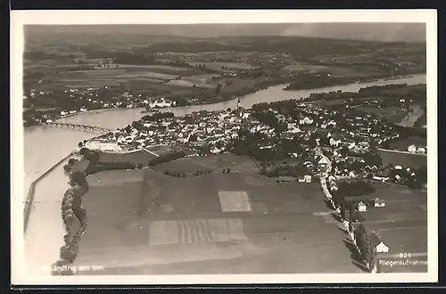 AK Schärding am Inn, Fliegeraufnahme