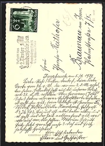 Foto-AK Adalbert Defner: Innsbruck, Altes Rathaus