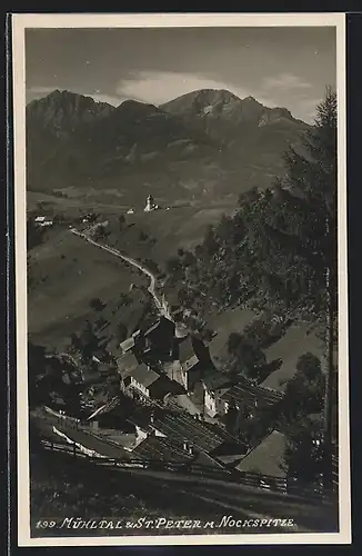 AK Ellbögen, Mühltal und St. Peter mit Nockspitze