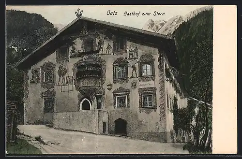 AK Oetz, Gasthof zum Stern