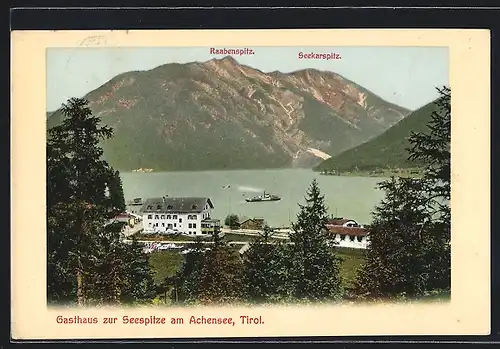 AK Achensee, Gasthaus zur Seespitze
